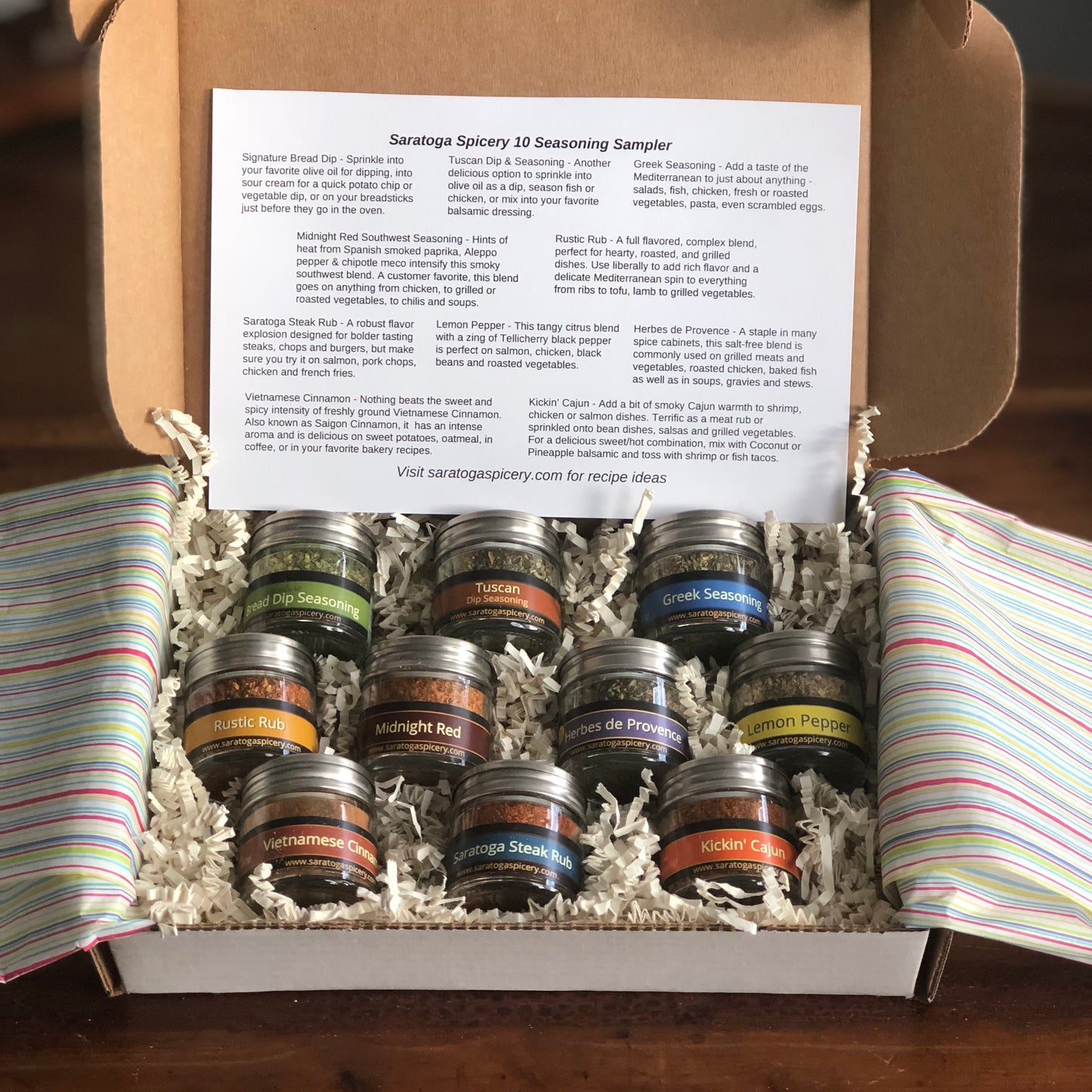 10 Seasoning Sampler